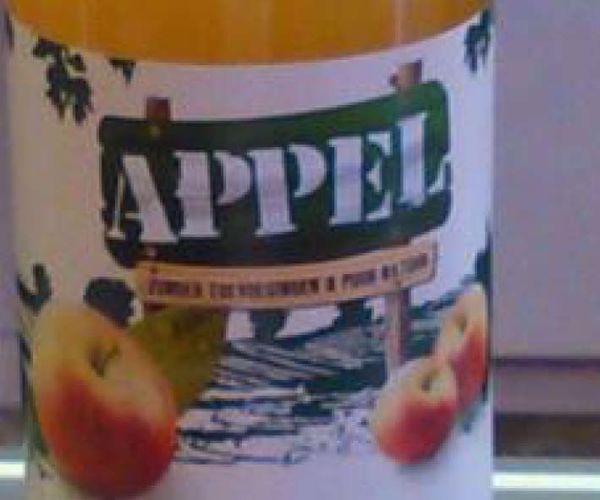 Afbeelding van Betuws appelsap, per fles