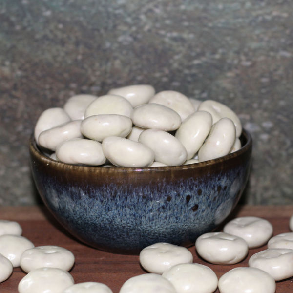 Afbeelding van 250 gram witte chocoladekruidnoten