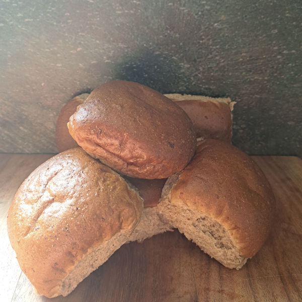 Afbeelding van Tarwe bollen 6 stuks