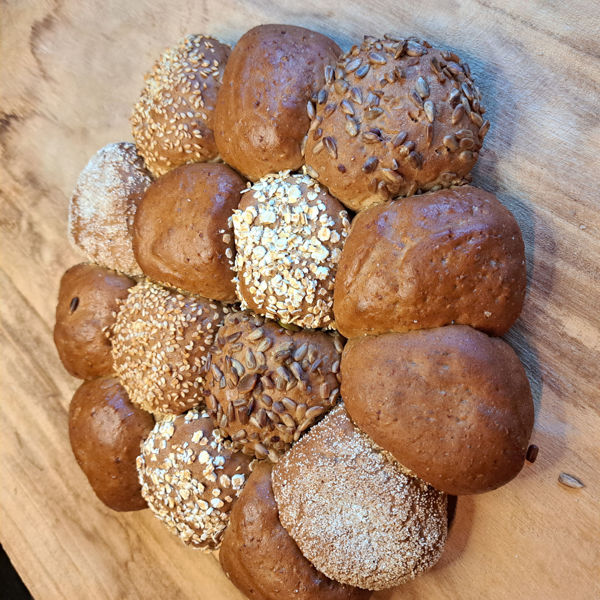 Afbeelding van Afbak breekbrood bruin, vanaf 15 april